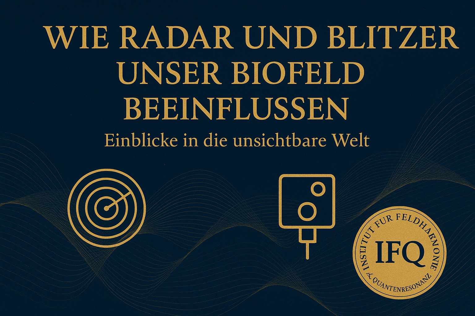 Biofeld Radar Blitzer